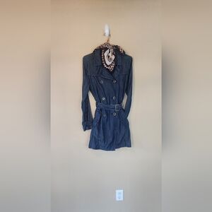 Liz claiborne trench style shirt dress
